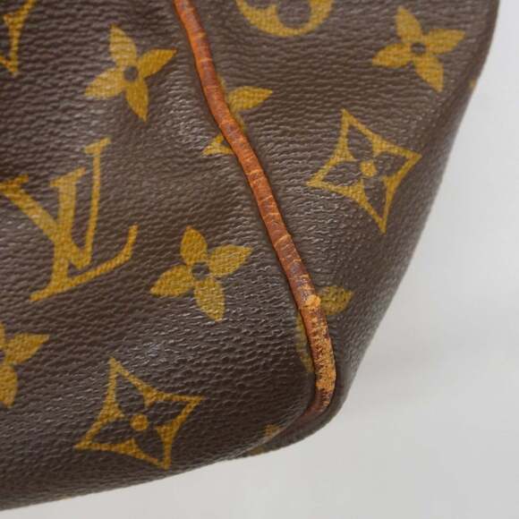 LOUIS VUITTON Brown Monogram Keepall 50 Boston Bag